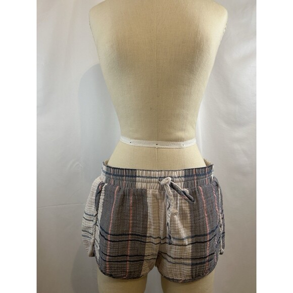 Anthropologie Cloth & Stone Plaid Shorts Size Small - Picture 1 of 7